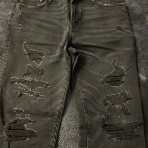 AE Next Level Apparel Slim Flex Jeans - Charcoal